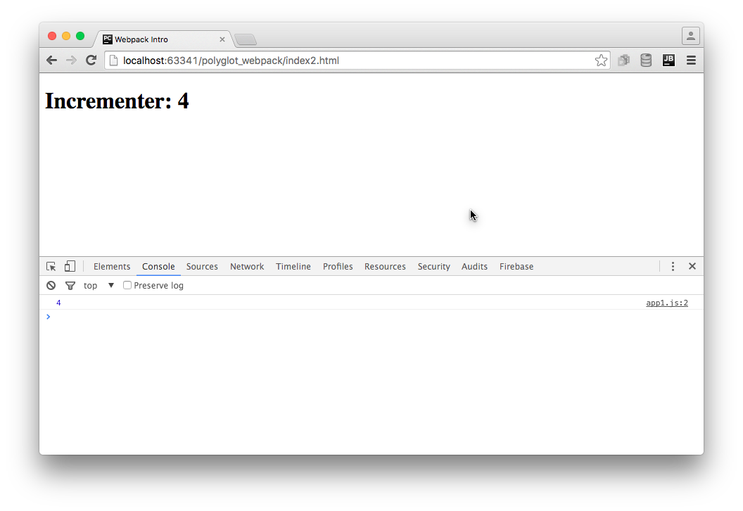 Screenshot Chrome console works